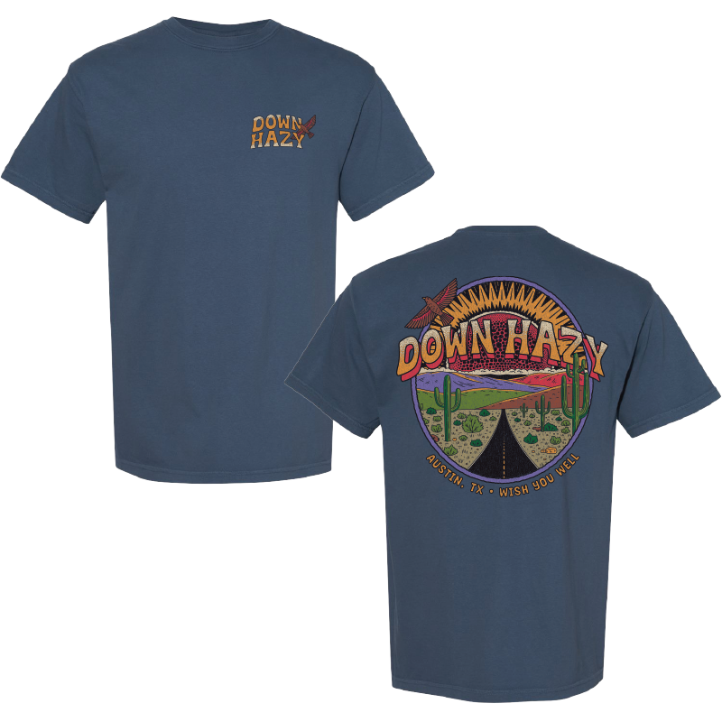 Blue Graphic Tee
