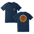 Navy Sun Pocket Tee